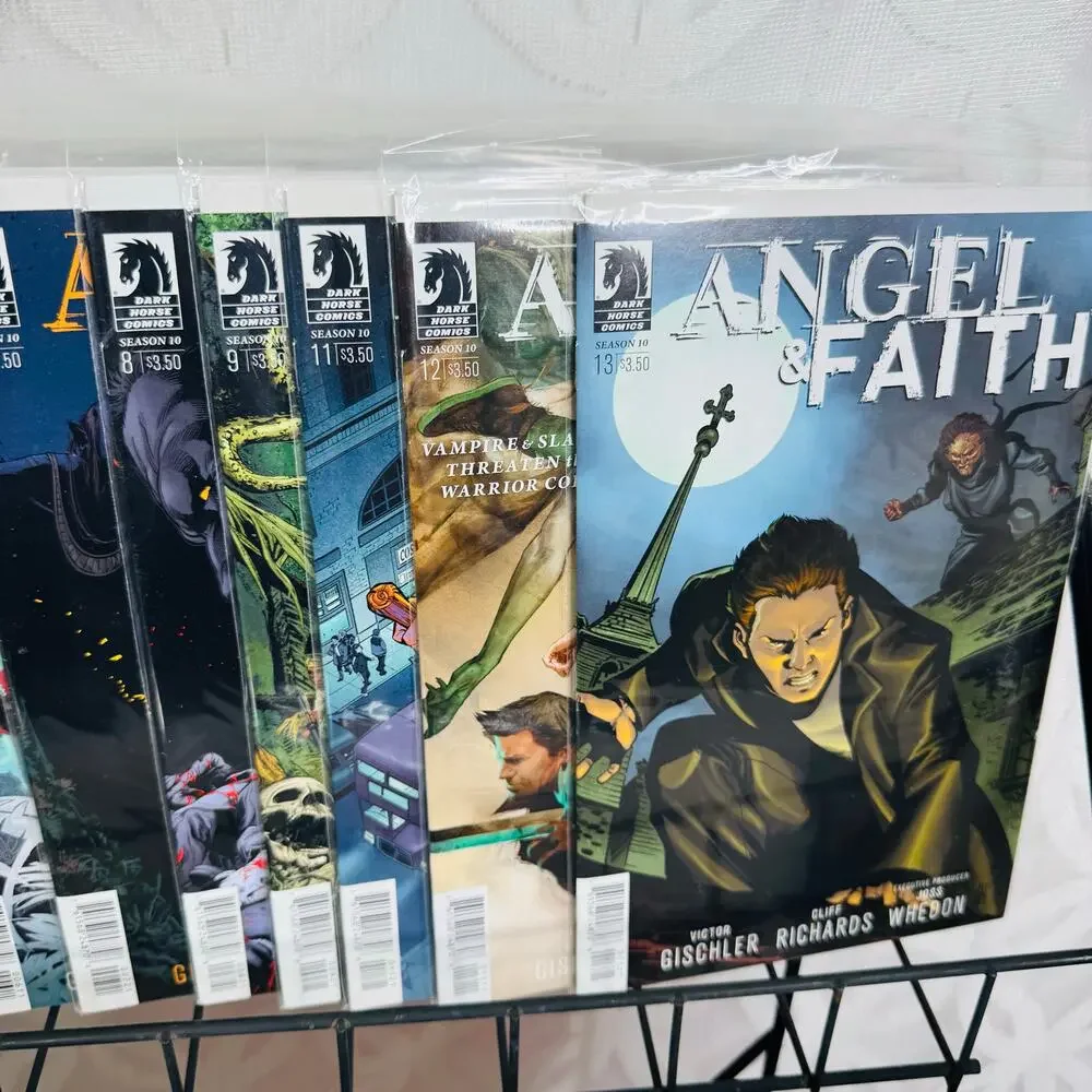 Angel & Faith 1-9 11-25 Set Lot Dark Horse Season 10 Ten Buffy BTVS Key‎ Fisher